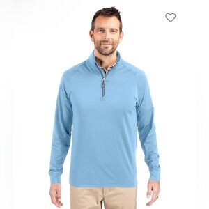 Cutter & Buck DryTec Zip, 50 UPF protection